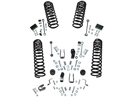 Superlift 18-C JEEP WRANGLER JL 2 DR-INC RUBICON 2.5IN DUAL RATE COIL LIFT KIT W/SHOCK EXTENSIONS