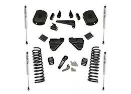 Superlift 14-18  ram 2500 4wd dsl 4in lift kit w/o rep radius arms w/fox 2.0 shocks w/radius arm drop brackets
