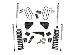 Superlift 2013-2018 dodge ram 3500 4wd diesel 4in lift kit w/out rep radius arms w/fox 2.0 series shocks