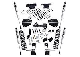 Superlift 2017-22 ford f250/350 4wd diesel 4in lift kit w/fox 2.0 series shocks