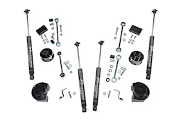 Superlift 18-c jeep wrangler jl 4wd 2.5in coil spacer kit w/shocks