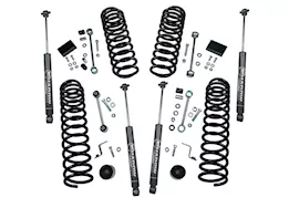 Superlift 18-c jeep wrangler jl 4dr 2.5in dual rate coil lift kit w/shadow series shocks