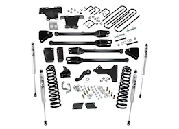 Superlift 11-16 ford f250/f350 super duty 4wd diesel 6in lift kit w/4 link conversion w/fox 2.0 series shocks