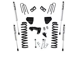 Superlift 08-10 ford f250/f350 sd 4wd dsl 4in lift kit w/o 4 link convert w/o rep radius arms w/fox 2.0 shocks