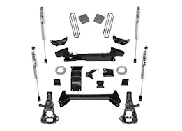 Superlift 2001-2010  silverado/sierra 2500 hd/3500 hd 4wd 6in lift kit knuckle kit w/fox 2.0 shocks