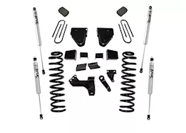 Superlift 11-16 ford f250/f350 sd 4wd dsl 6in lift kit w/o 4 link convert w/o rep radius arms w/fox 2.0 shocks