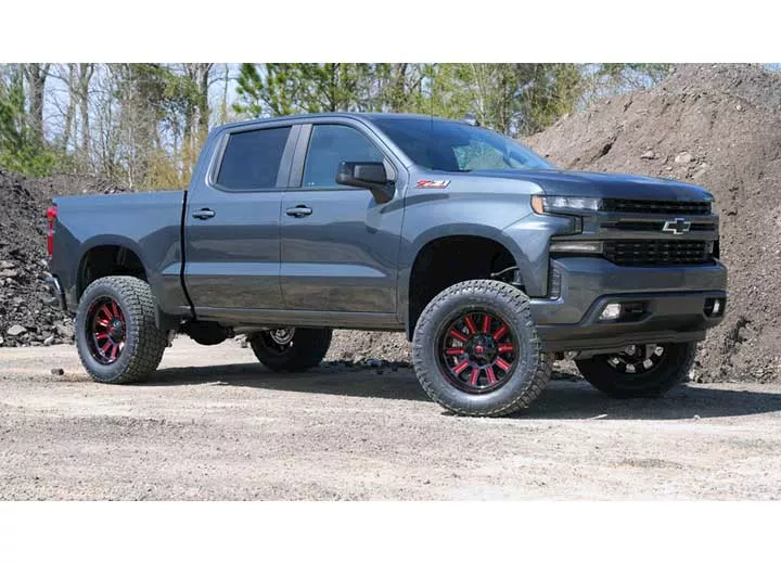 Superlift 19 (new body)-22 silverado/sierra 1500 4wd 6in lift kit w/bilstein rear shocks(exc trailboss/at4)