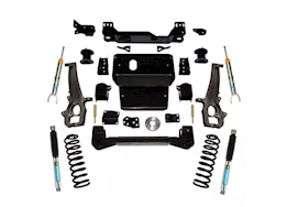 Superlift 2009-2010 dodge ram 1500 4wd; 4in suspension lift kit; bilstein shocks