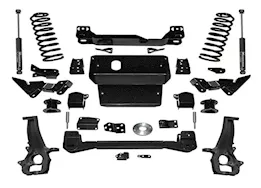 Superlift 2012-2018 ram 1500 4wd; 4in suspension lift kit; superlift shocks