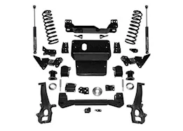 Superlift 12-18 dodge ram 1500 4wd gas and eco diesel models 6in lift kit w/superlift rear shocks