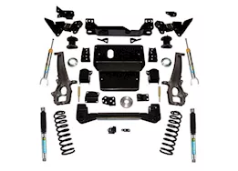 Superlift 12-18 dodge ram 1500 4wd gas and eco diesel models 6in lift kit w/bilstein frt struts & rear shocks