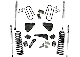 Superlift 2013-2018 dodge ram 3500 4wd diesel 4in lift kit w/out rep radius arms w/fox 2.0 series shocks