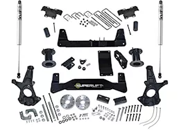 Superlift 14-18 (19 legacy/ltd)silverado/sierra 1500 4wd 6.5in lift kit w/fox 2.0 shocks