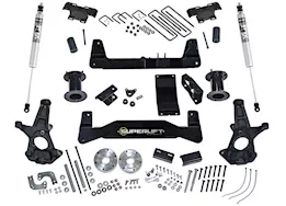 Superlift 2007-2013 chevy silverado/gmc sierra 1500 4wd 6.5in lift kit w/fox 2.0 series shocks