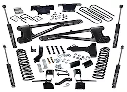 Superlift 2017-22 ford f250/f350 super duty 6in radius arm lift kit w/superlift shocks 4wd diesel only