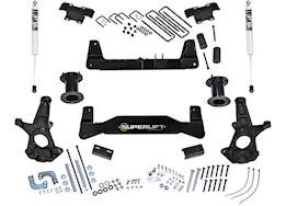 Superlift 2014-2018 chevrolet/gmc silverado/sierra 1500 2wd 6.5in suspension lift kit; fox