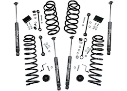 Superlift 2018-2022 jeep wrangler jl 4wd; 2.5in suspension lift kit; superlift shocks