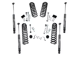Superlift 18-c jeep wrangler jl 2dr 2.5in dual rate coil lift kit w/shadow series shocks