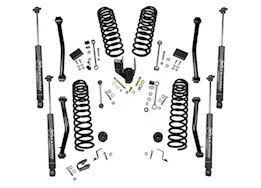Superlift 18-c jeep wrangler jl 4dr 4in dual rate coil lift kit w/shadow series shocks