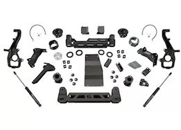 Superlift 19-22 (new body )ram 1500 4wd 6in lift kit w/out factory air ride suspension w/out factory 22" wheel