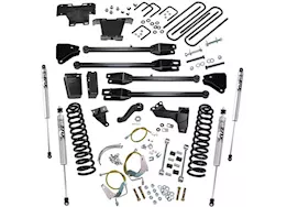 Superlift 08-10 ford f250/f350 super duty 4wd diesel 6in lift kit w/4 link conversion w/fox 2.0 series shocks