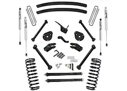 Superlift 1994-1999 dodge ram 2500/3500 4wd diesel/v-10 5in lift kit w/fox 2.0 series shocks
