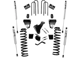 Superlift 05-07 ford f250/f350 sd 4wd dsl 6in lift kit w/o 4 link convert w/o rep radius arms w/fox 2.0 shocks