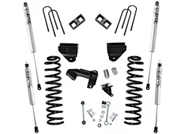 Superlift 08-10 ford f250/f350 sd 4wd dsl 4in lift kit w/o 4 link convert w/o rep radius arms w/fox 2.0 shocks