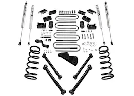 Superlift 2007-2008 dodge ram 2500/3500 4wd 6.7l cummins diesel 6in lift kit w/fox 2.0 series shocks