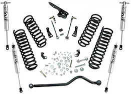 Superlift 2007-2018 jeep wrangler jk  4in suspension lift kit; fox shocks