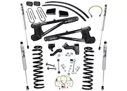 Superlift 08-10 ford f250/f350 super duty 4wd diesel 8in lift kit w/rep radius arms w/fox 2.0 series shocks