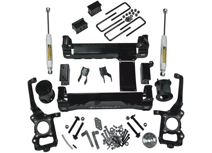 Superlift 2009-2014 ford f-150 4wd 6in lift kit w/superlift rear shocks