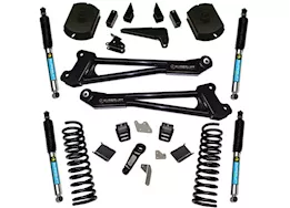 Superlift 2014-2018 ram 2500 4wd 4in lift kit diesel rep radius arms w/bilstein shocks