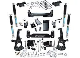 Superlift 2011-19 chevy silverado/gmc sierra 2500hd; 3500hd 4wd 6in lift kit knuckle kit w/bilstein shocks