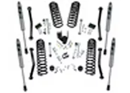 Superlift 18-c jeep wrangler jl 4dr 4in dual rate coil lift kit w/fox shocks