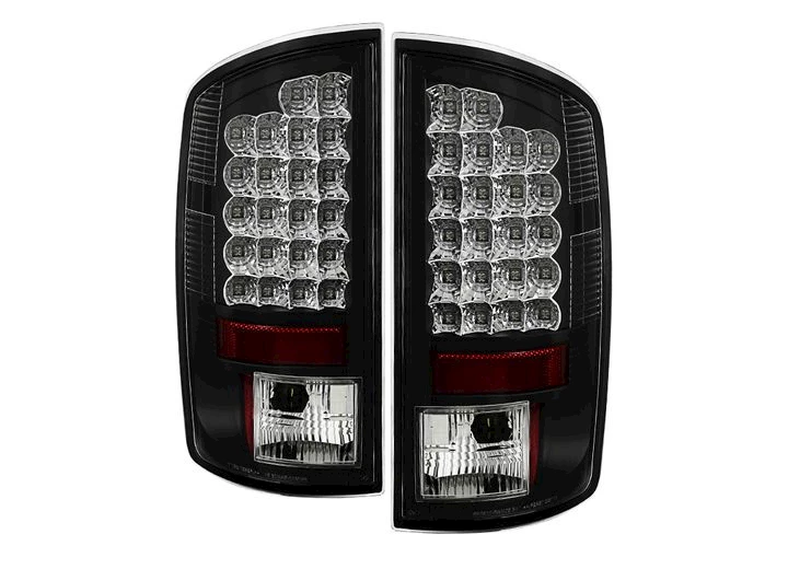 Spyder Automotive 07-08 ram 1500/07-09 ram 2500/3500 led tail lights-black Main Image