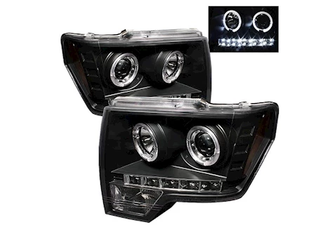 Spyder Automotive 09-14 f150 projector headlights-halogen model only ( not compatible with xenon/h Main Image