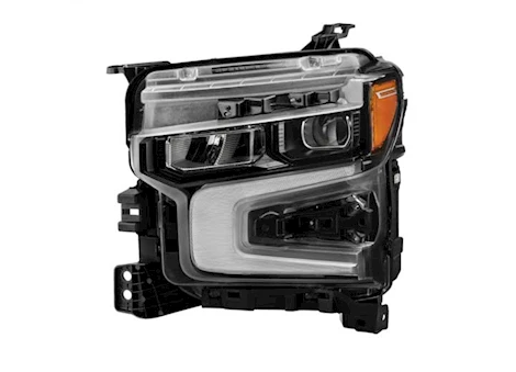 Spyder Automotive 22-C SILVERADO 1500 (ZR2 WHITE LED DRL) FULL LED HEADLIGHT - OE BLACK LEFT