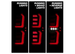 Spyder Automotive 19-20 sierra 1500 incandescent bulb model only tail lights black smoke