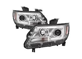 Spyder Automotive 15-c colorado projector headlights-light bar led-chrome