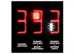 Spyder Automotive 15-17 f150 light bar led tail lights (compatible w/rear blind spot sensor model
