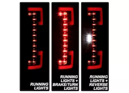 Spyder Automotive 17-18 f250 superduty blind spot monitoring model led tail lights black