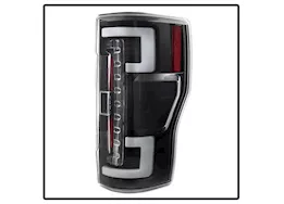 Spyder Automotive 17-18 f250 superduty blind spot monitoring model led tail lights black