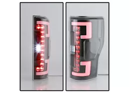 Spyder Automotive 17-18 f250 superduty blind spot monitoring model led tail lights black