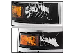 Spyder Automotive 14-15 silverado 1500 (2014 new body only) oem style headlights with chrome trim