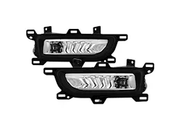 Spyder Automotive 20-22 titan oem style fog lights w/switch clear