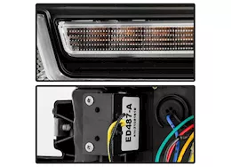 Spyder Automotive 20-23 silverado 2500/3500 hd factory halogen model projector headlights black