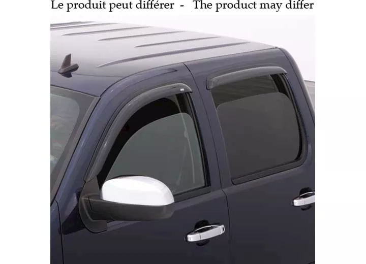 Stampede 16-23 tacoma tape-onz smoke sidewinds deflectors (pair)