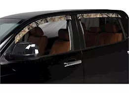 Stampede 02-08 dodge ram quad cab rtap 4pc window visors