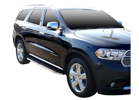 Steelcraft Automotive 11-18 dodge durango stx100 running boards(excl. r/t model)black/stainless trim Main Image